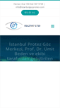 Mobile Screenshot of istanbulprotezgoz.com